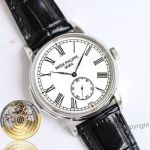 TW Factory Patek Philippe Complications White Face Roman Numerals Markers Swiss Cal.R 27 PS Movement Watch 40mm 